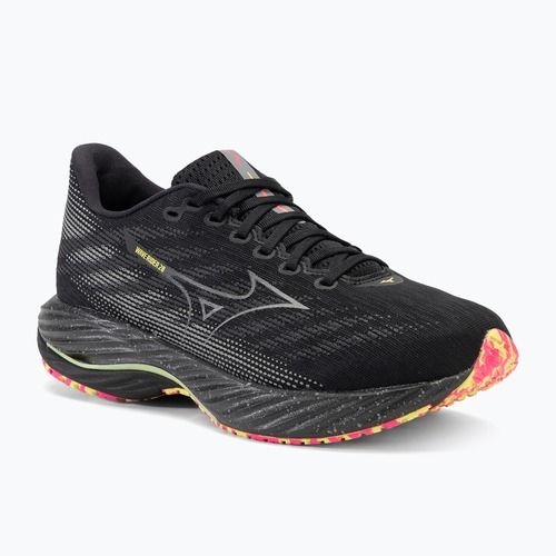 Herren Laufschuhe Mizuno Wave Rider 28 schwarz/silber/kalk