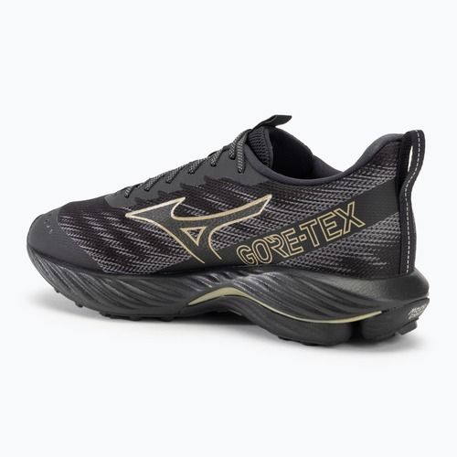 Herren Laufschuhe Mizuno Wave Rider GTX 2 schwarz/golden halo/quiet shade