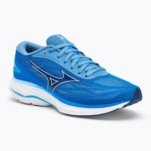 Damen Laufschuhe Mizuno Wave Ultima 15 mugen Blau/Weiß/Gletschersee