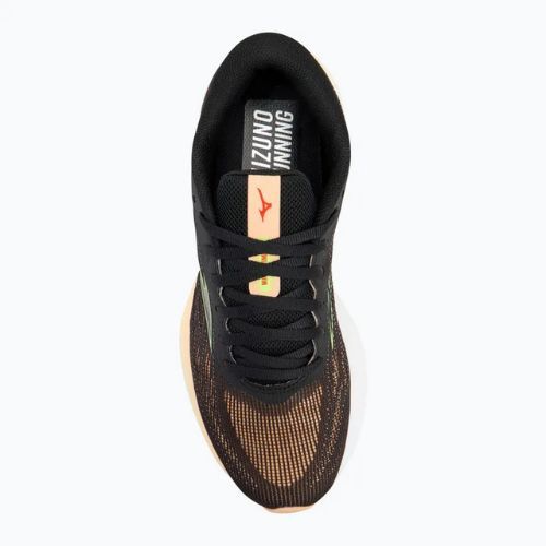 Damen Laufschuhe Mizuno Wave Ultima 15 schwarz/mizuno neo lime/apricot ice