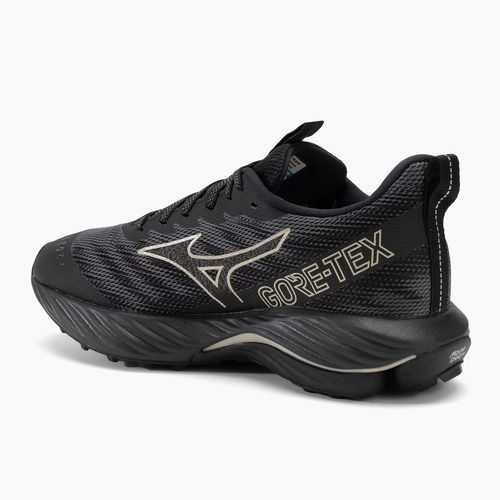 Damen Laufschuhe Mizuno Wave Rider GTX 2 iron gate/ge gold/schwarz