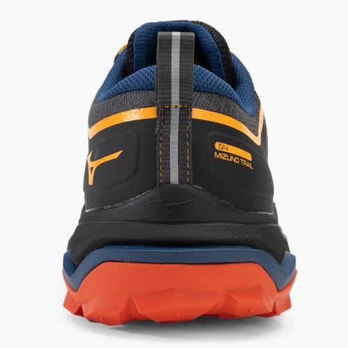 Herren Laufschuhe Mizuno Wave Ibuki 4 Ebenholz/Weiß/Spicy Orange