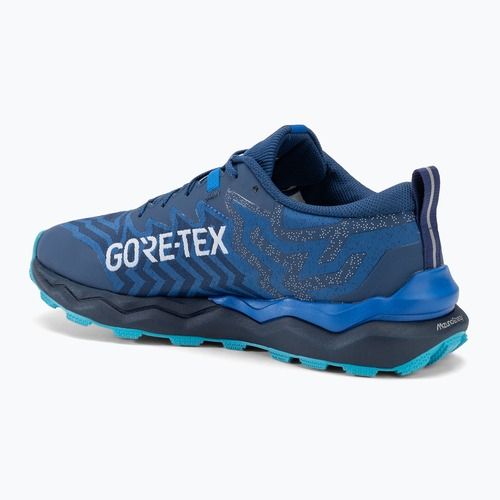 Herren Laufschuhe Mizuno Wave Daichi 8 GTX klassisch blau/weiß/pageant blau