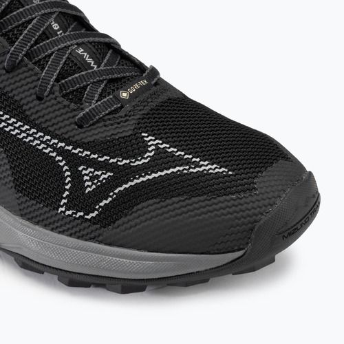 Damen Laufschuhe Mizuno Wave Ibuki 4 GTX schwarz/silber/quiet