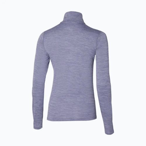 Damen Laufshirt Mizuno Impulse Core Half Zip Kadett