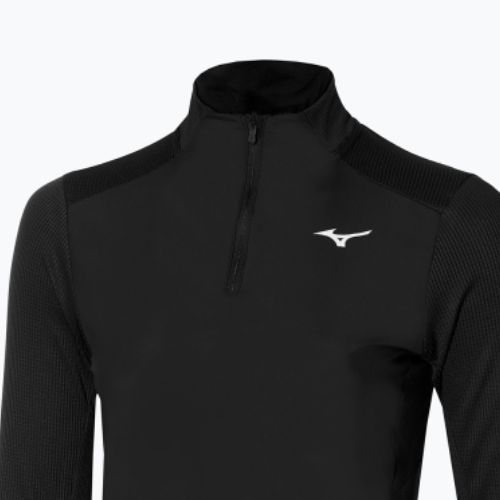 Damen-Langarmshirt Mizuno Hybrid schwarz