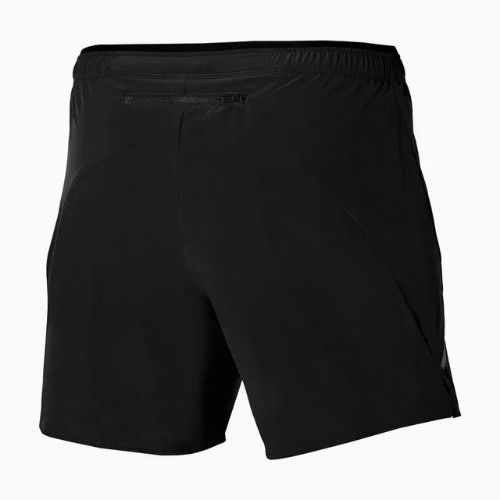 Herren Mizuno Alpha 5.5" Laufshorts schwarz