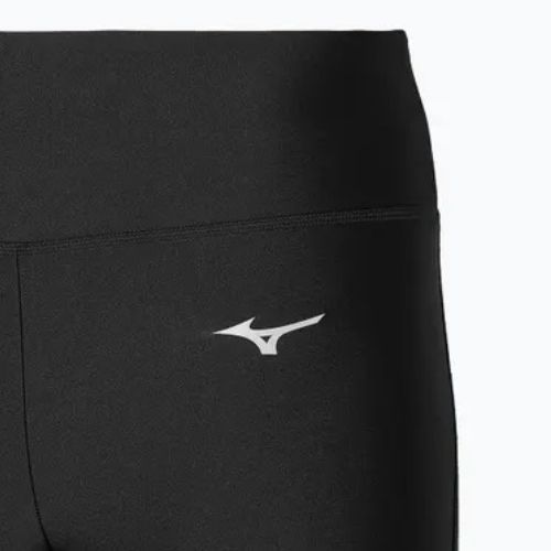 Damen Laufshorts Mizuno Impulse Core Mid Tight schwarz