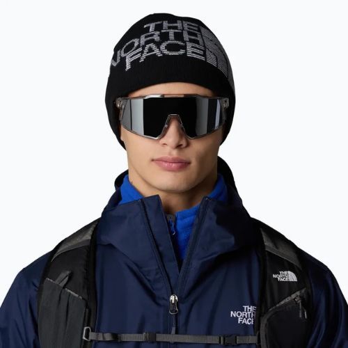 Herren Wintermütze The North Face Reversible Highline schwarz/schwarz/weiß