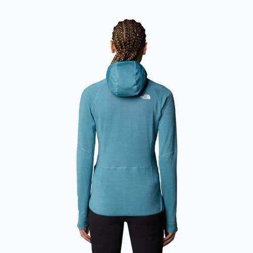 The North Face Bolt Polartec Hoodie für Frauen Algenblau/Mitternacht Petrol
