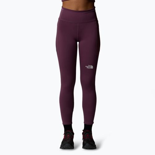 Damen Laufleggings The North Face Movmynt 7/8 mitternachtsmauve/lila Granit