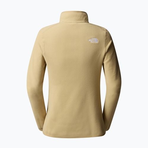 The North Face Damen 100 Glacier 1/4 Zip khaki Stein Sweatshirt