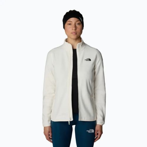 The North Face Frauen 100 Glacier FZ weiß dune/npf Sweatshirt