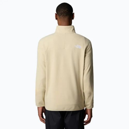 Herren The North Face 100 Glacier 1/4 Zip Sweatshirt zion orange/Beton grau