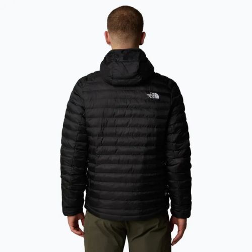 Herren Daunenjacke The North Face Huila Synthetic Hoodie schwarz/asphaltgrau