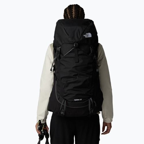 The North Face Terra 55 l schwarz/asphaltgrau Trekking-Rucksack