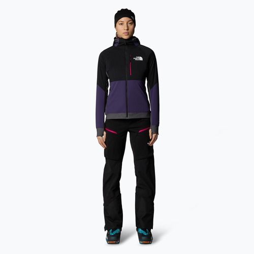 Hybrid Jacke Damen The North Face Binntal Hybrid Ventrix Hoodie eternal purple/black
