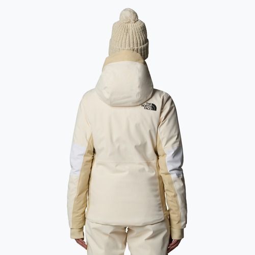 Skijacke Damen The North Face Lenado white dune/gravel/khaki