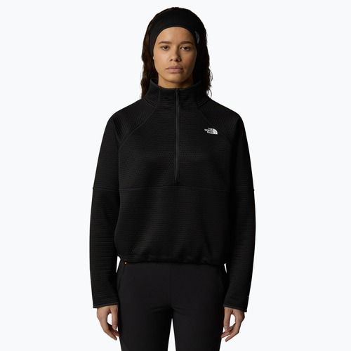 Damen-Trekking-Sweatshirt The North Face Vertical Thermal 1/4 Zip schwarz