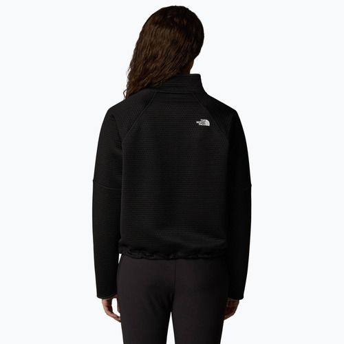 Damen-Trekking-Sweatshirt The North Face Vertical Thermal 1/4 Zip schwarz