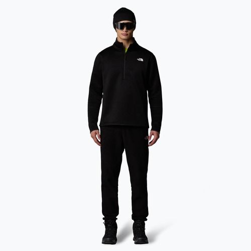 Herren-Trekking-Sweatshirt The North Face Vertical Thermal 1/4 Zip schwarz