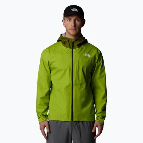 Herren The North Face Higher Run Regen Wiese Gras Laufjacke
