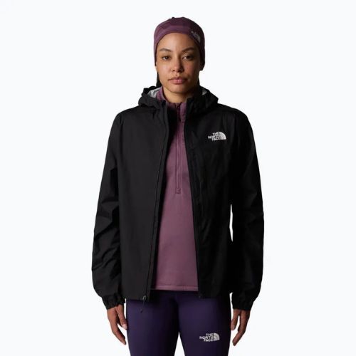 Damen Laufjacke The North Face Higher Run Rain tnf schwarz