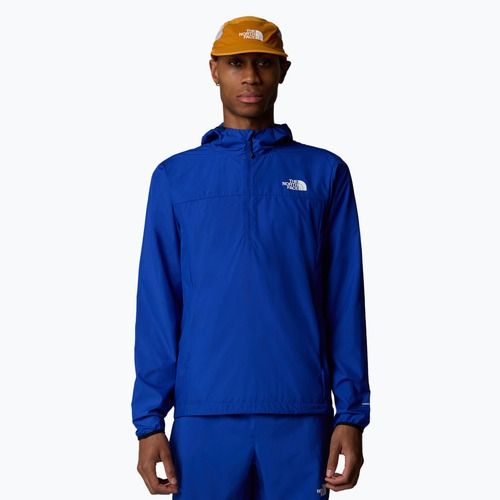 Herren Laufjacke The North Face Higher Run Wind 1/4 Zip tnf blau