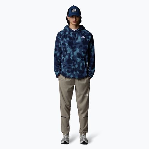 Herren Sweatshirt The North Face Mountain Athletics Fleece Print Gipfel navy aop print