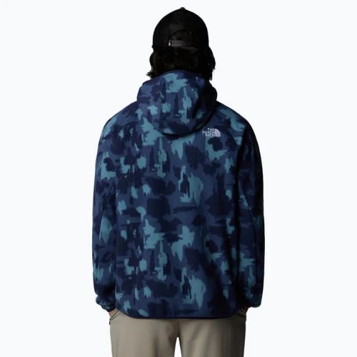 Herren Sweatshirt The North Face Mountain Athletics Fleece Print Gipfel navy aop print