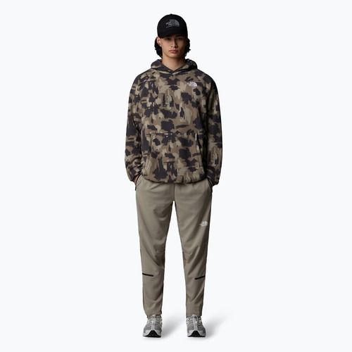 Herren Sweatshirt The North Face Mountain Athletics Fleece Print Höhle grau gemalt mou