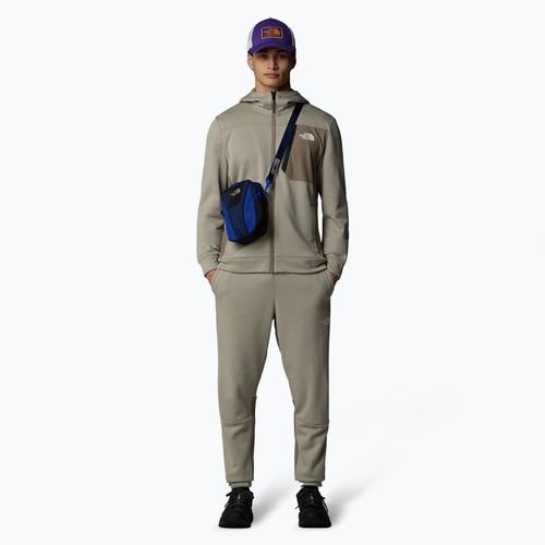 Herren The North Face Mountain Athletics Full Zip Fleece-Sweatshirt Ton grau / cavern grau