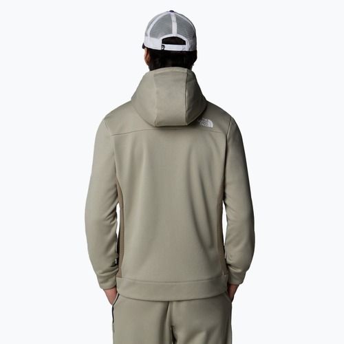 Herren The North Face Mountain Athletics Full Zip Fleece-Sweatshirt Ton grau / cavern grau