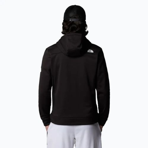 Herren The North Face Mountain Athletics Full Zip Fleece-Sweatshirt schwarz