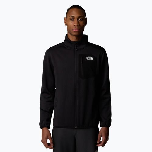 Herren Sweatshirt The North Face Crest FZ schwarz