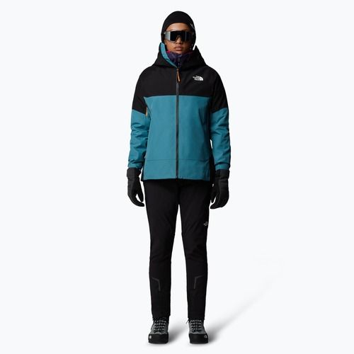 Damen Regenjacke The North Face Jazzi 3L Gtx algenblau/schwarz