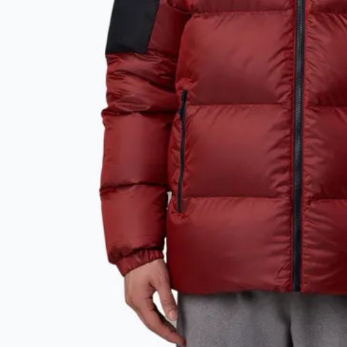 Herren Daunenjacke The North Face Diablo Down 2.0 Hoodie hohes Risiko rot/schwarz heather