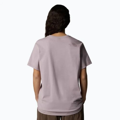 The North Face Natural Dye Damen-T-Shirt lila Kreide natürlichen Farbstoff
