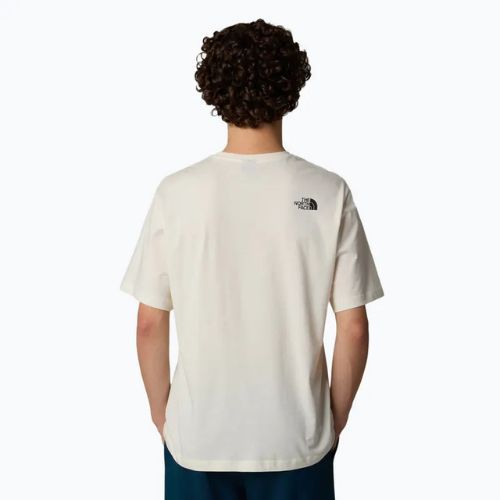 Herren The North Face Varsity Grafik weiß dune t-shirt