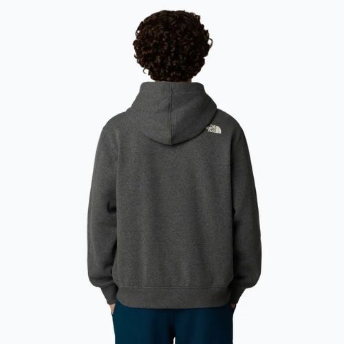 Herren The North Face Varsity Grafik mittel grau heather t-shirt