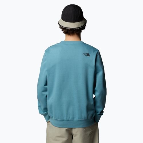 Herren Sweatshirt The North Face Drew Peak Crew algenblau