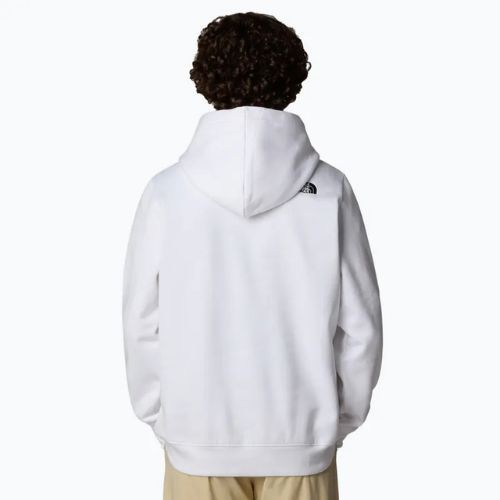 Herren The North Face Drew Peak Pullover Hoodie weiß/schwarz