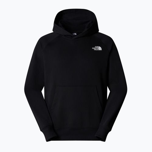 Herren The North Face Raglan Box Nse Hoodie schwarz/ weiß