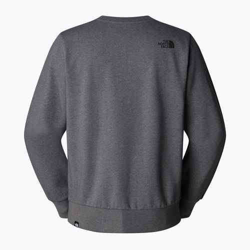 Herren Sweatshirt The North Face Simple Dome Crew mittel grau heather
