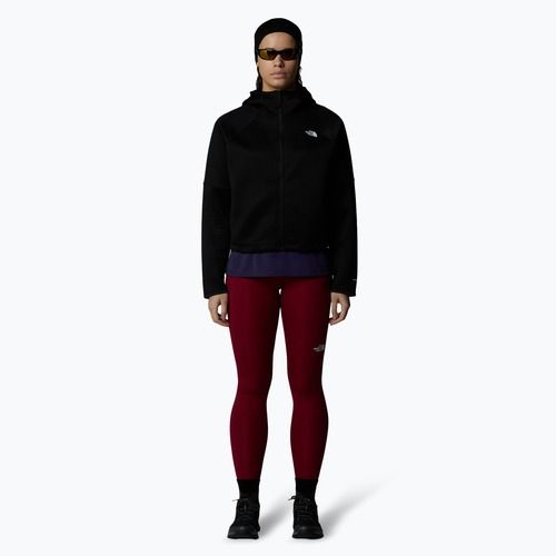 Damen-Trekking-Sweatshirt The North Face Vertical Thermal FZ Hoodie schwarz