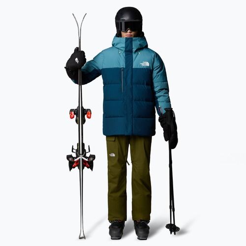 Skijacke Herren The North Face Corefire Down Windstopper Jacket midnight petrol/algae blue