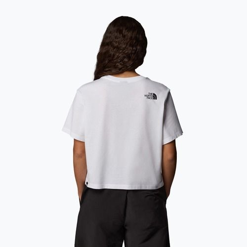 Damen-T-Shirt The North Face Easy Relaxed Cropped weiß