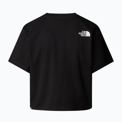Damen-T-Shirt The North Face Easy Relaxed Cropped schwarz