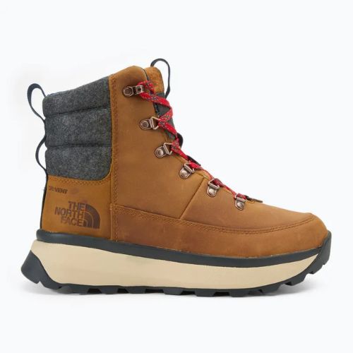 Herren Schneestiefel The North Face Bergen Leather WP timber tan/red