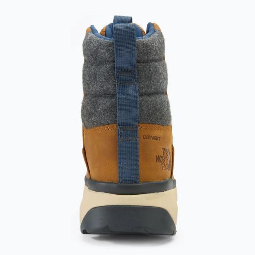 Herren Schneestiefel The North Face Bergen Leather WP timber tan/red